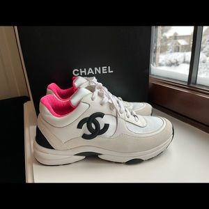 Channel sneakers